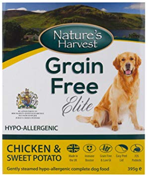 Nature's Harvest Grain Free Elite Chicken and Sweet Potato - 10x395g